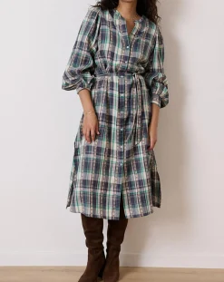 Clearance Garance Paris Robe Tao bleue