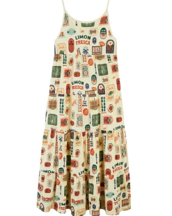 Femme Wild Robe T-Shirt Renata vanille