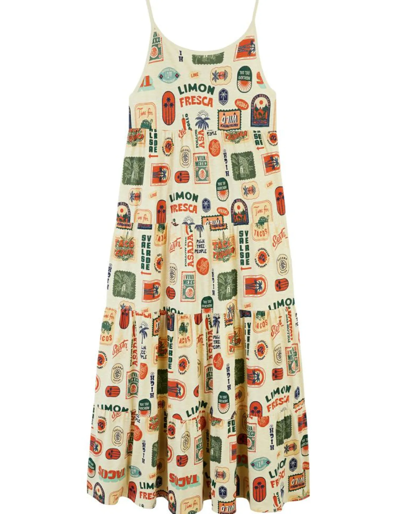 Femme Wild Robe T-Shirt Renata vanille