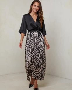 Hot Alice & Charlotte Robe Yasmine noire