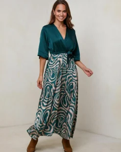 Alice & Charlotte Robe Yasmine verte