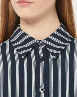 Best Jodhpur Robe-Chemise Pimi à rayures bleu marine