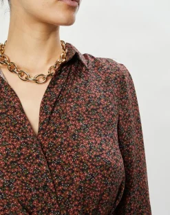 Femme Cyrillus Robe-chemise Star Anise Liberty multicolore