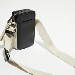 Sale Jacquemus Sac à bandoulière Le Cuerda Homme noir - 11x18 cm