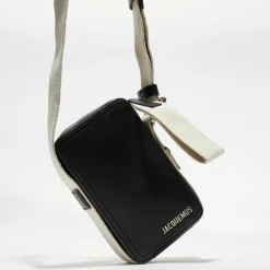 Sale Jacquemus Sac à bandoulière Le Cuerda Homme noir - 11x18 cm