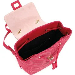Online Furla Sac à dos en Cuir Pop Star fuchsia 25x23x11 cm