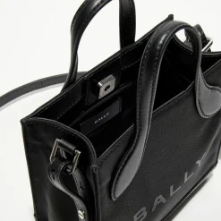 New Bally Sac à main en Cuir avec logo noir - 22x18 cm