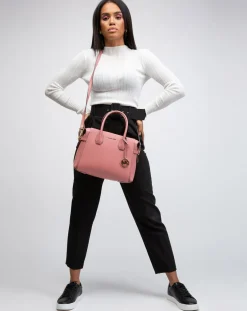 Femme Michael Kors Sac à main en Cuir Mercer rose - 20x20x10 cm