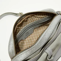 Femme Mila Louise Sac bandoulière en Cuir Orelia Cross vert menthe - 23x17.5x7 cm