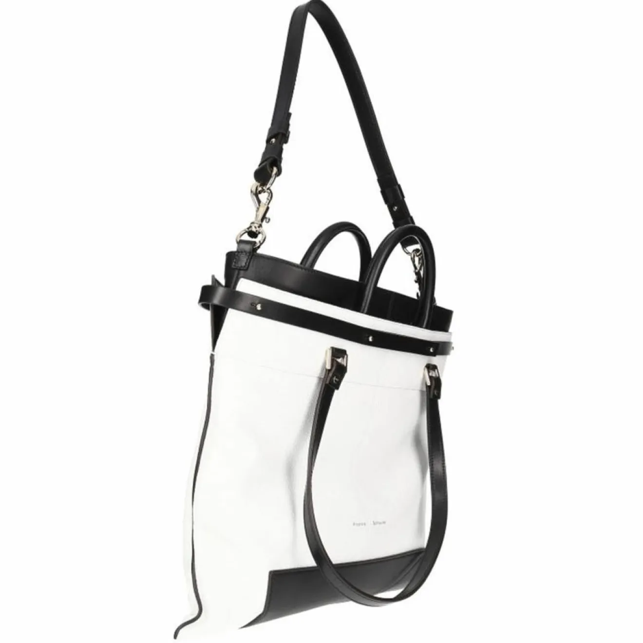 Outlet Proenza Schouler Sac en Cuir bicolore blanc/noir