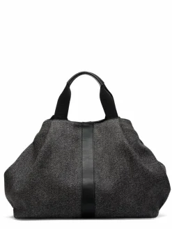Femme Maison Faret Sac en Feutre Pinasse Gris - 65x34x26 cm