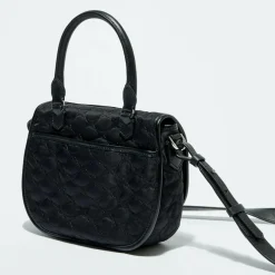 Femme Mauboussin Sac en Toile brodée Je t'Attends Je t'Aime nº2 noir - 20x25x8 cm