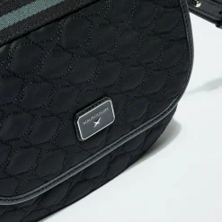 Femme Mauboussin Sac en Toile brodée Je t'Attends Je t'Aime nº2 noir - 20x25x8 cm