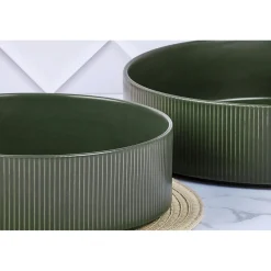 Clearance Bjorn Saladier Scandi vert olive - D.27 cm