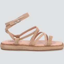 Femme Liu-Jo Sandales en Cuir Amelia saumon