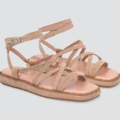 Femme Liu-Jo Sandales en Cuir Amelia saumon