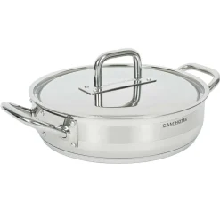 Sale Gam'Hotel Sauteuse induction inox avec couvercle grise - D.32 cm