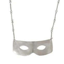 Sale Aurelie Bidermann Sautoir Loup Joy petit modèle en plaqué argent