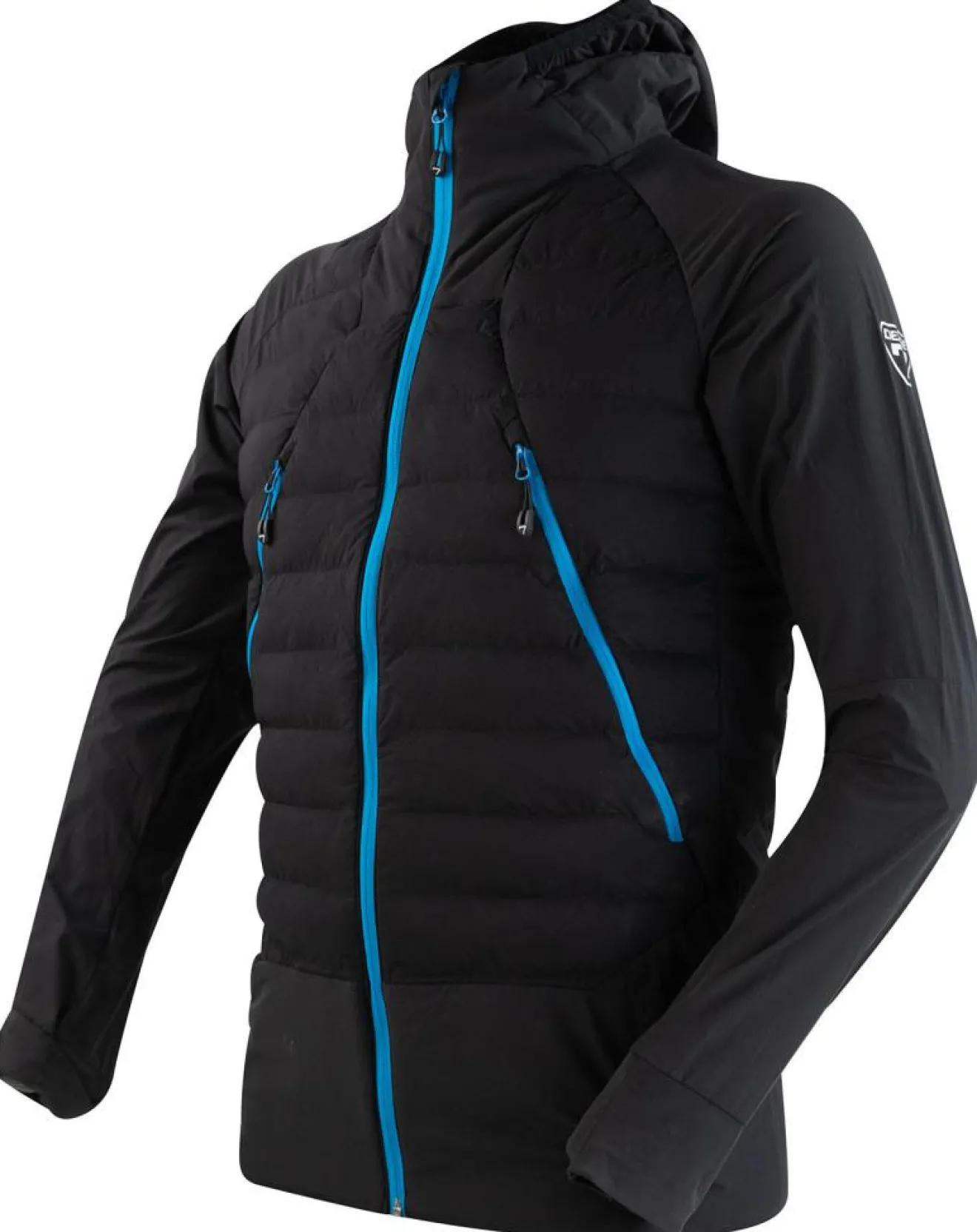 Homme Degré 7 Seconde couche Chazal noir/bleu électrique