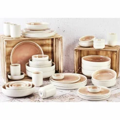 Bjorn Service Complet Oxygen rose poudre/beige - 42 pièces