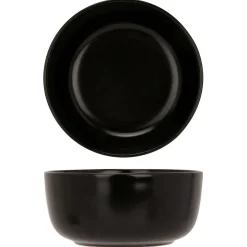 Cosy & Trendy Service de table en Grès Baltic noir - 24 pièces