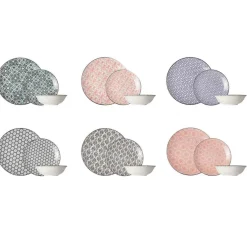 Sale Cosy & Trendy Service de table en Grès Délirio assorti multicolore -18 pièces