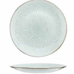 New Cosy & Trendy Service de table en Grès Murano vert - 18 pièces