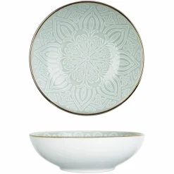 New Cosy & Trendy Service de table en Grès Murano vert - 18 pièces