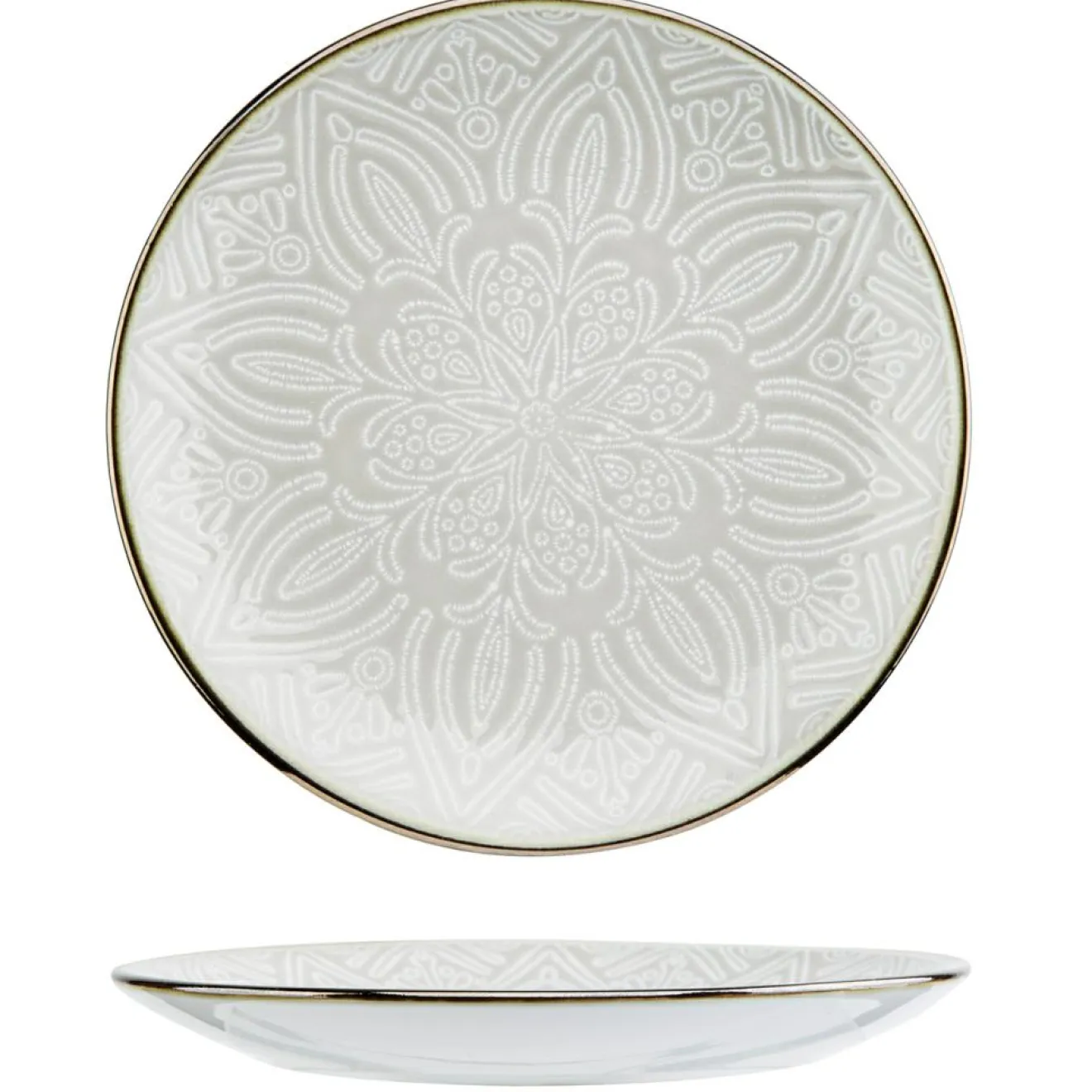 Cosy & Trendy Service de table en Grès Murano beige - 18 pièces