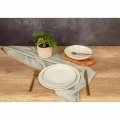 Cosy & Trendy Service de table en Grès Ombra naturel - 36 pièces