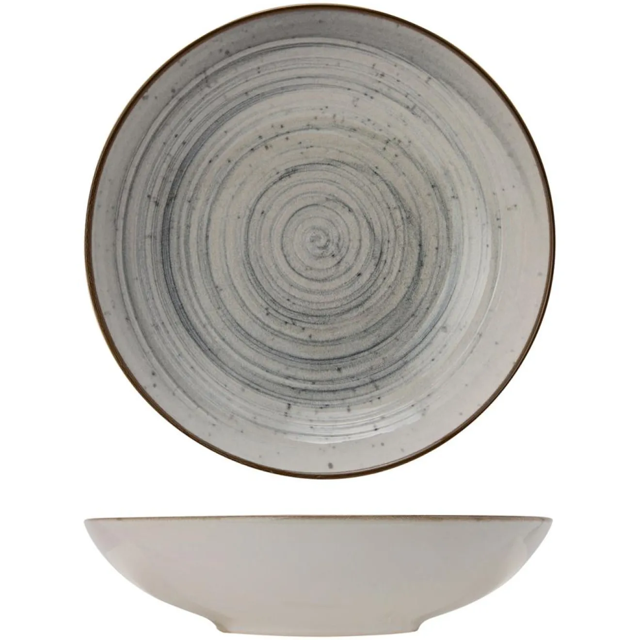 Outlet Cosy & Trendy Service de table en Grès Sintra bleu -18 pièces