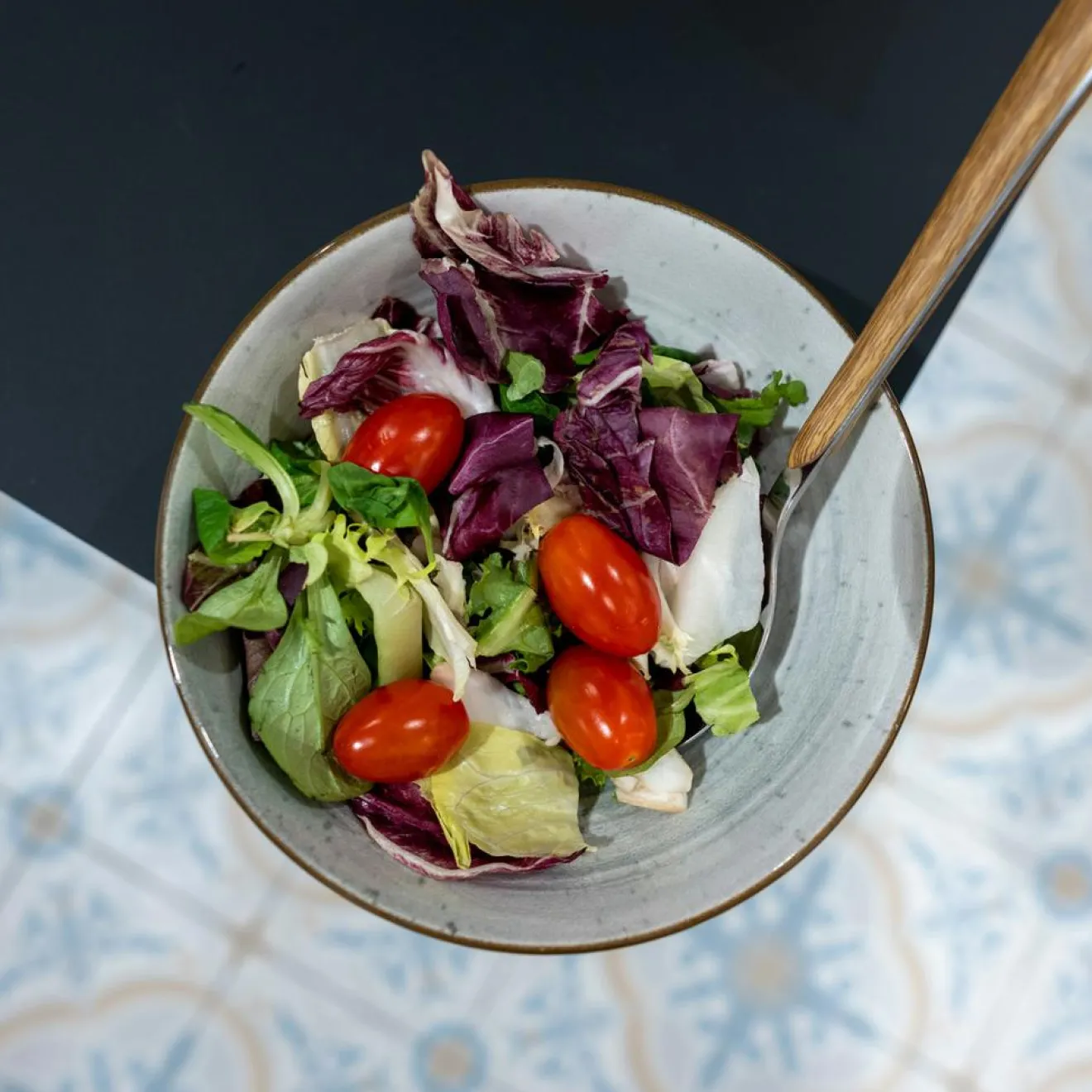 Outlet Cosy & Trendy Service de table en Grès Sintra bleu -18 pièces