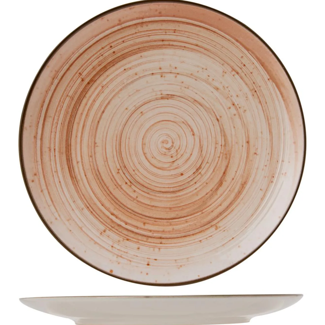 Cosy & Trendy Service de table en Grès Sintra rouge - 18 pièces