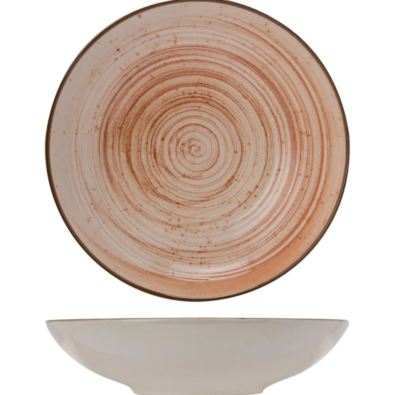 Cosy & Trendy Service de table en Grès Sintra rouge - 18 pièces