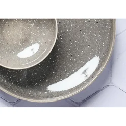 Discount Bjorn Service Les Essentiels en Grès Stellar gris/anthracite - 18 pièces