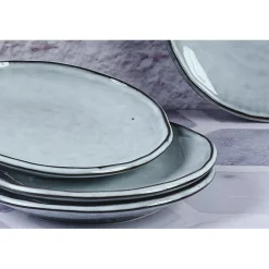 Hot Bjorn Service Les Essentiels en Grès Cloud gris clair - 18 pièces