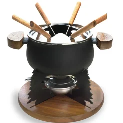 Cosy & Trendy Set de fondue 6 personnes noir