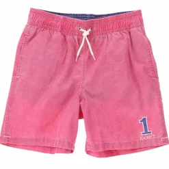 Hackett London Short de Bain Number one fuchsia