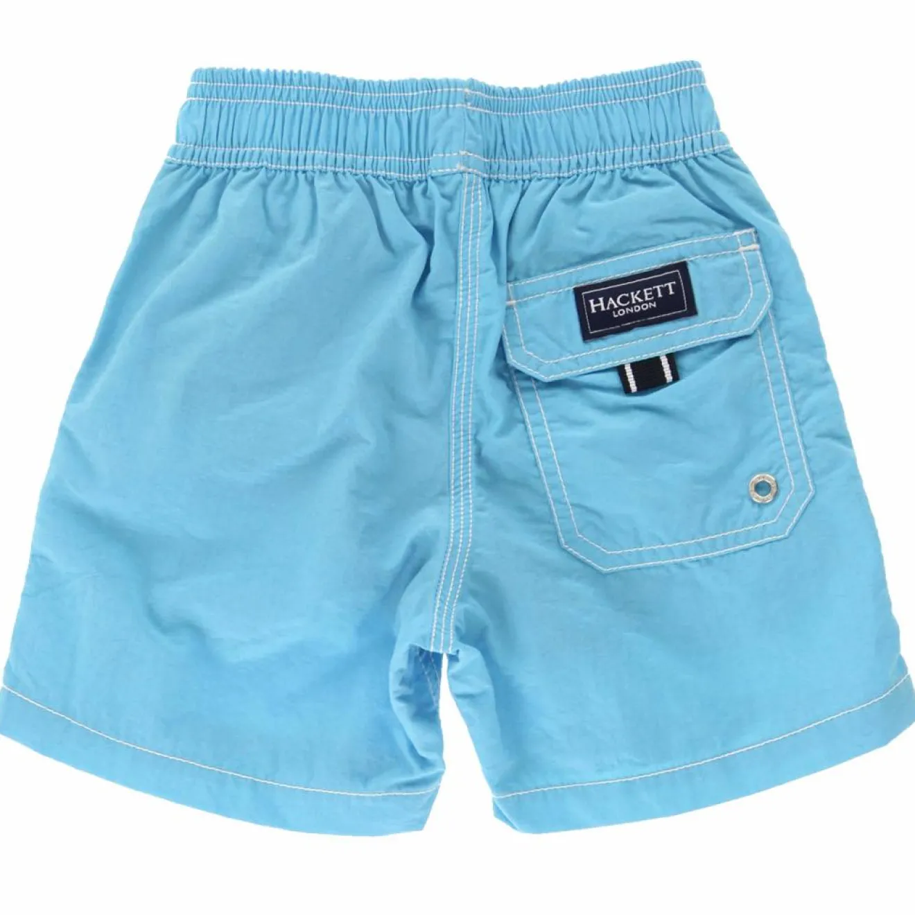 Best Hackett London Short de Bain Volley bleu ciel - T.3A