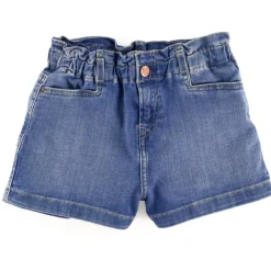 Online Pepe Jeans Short en Jean Reese froncé bleu