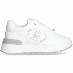 Femme Liu-Jo Sneakers Amazing en Cuir blanches