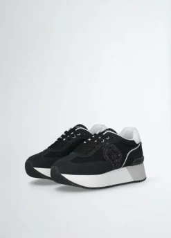 Discount Liu-Jo Sneakers Dreamy Noires et Blanches