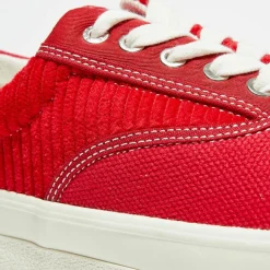 Homme Good News Sneakers en Coton biologique Jute rouges