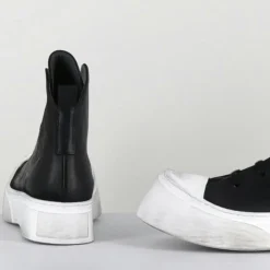 Online Lofina Sneakers en Cuir 3543 noires - Talon : 5cm