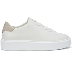 Marc O'Polo Sneakers en Cuir à Semelle Epaisse écrues