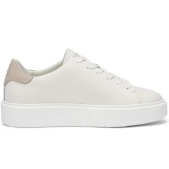 Marc O'Polo Sneakers en Cuir à Semelle Epaisse écrues