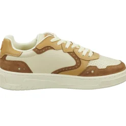 Femme Scotch & Soda Sneakers en Cuir Bia marron/beige