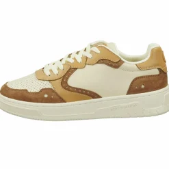 Femme Scotch & Soda Sneakers en Cuir Bia marron/beige