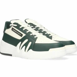 Homme Giuseppe Zanotti Sneakers en Cuir blanc/vert