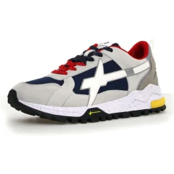 Discount W6YZ Sneakers en Cuir Breeze bleu marine